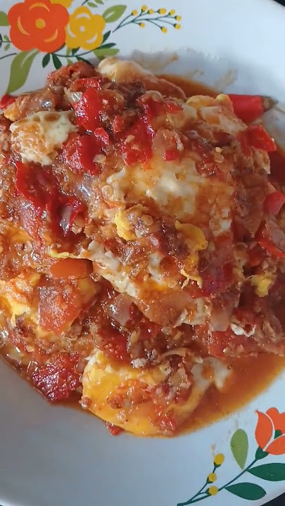 Telor ceplok balado #buatanrumah #masakanistri #masak #story  #enak