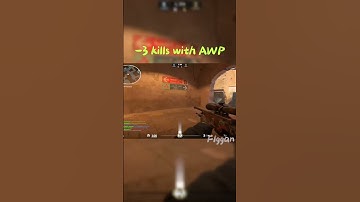 -3 kills with AWP in CS2 #cs2 #counterstrike2 #csgo #f1ggan #fyp #cs2clips #csgohighlights #shorts