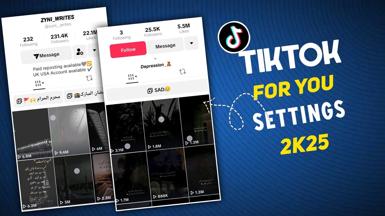 TikTok For you Settings 2025 | How To Viral Video On TikTok | TikTok ...