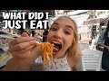 Eating PAD THAI for the FIRST time! (Thailand's National Dish)