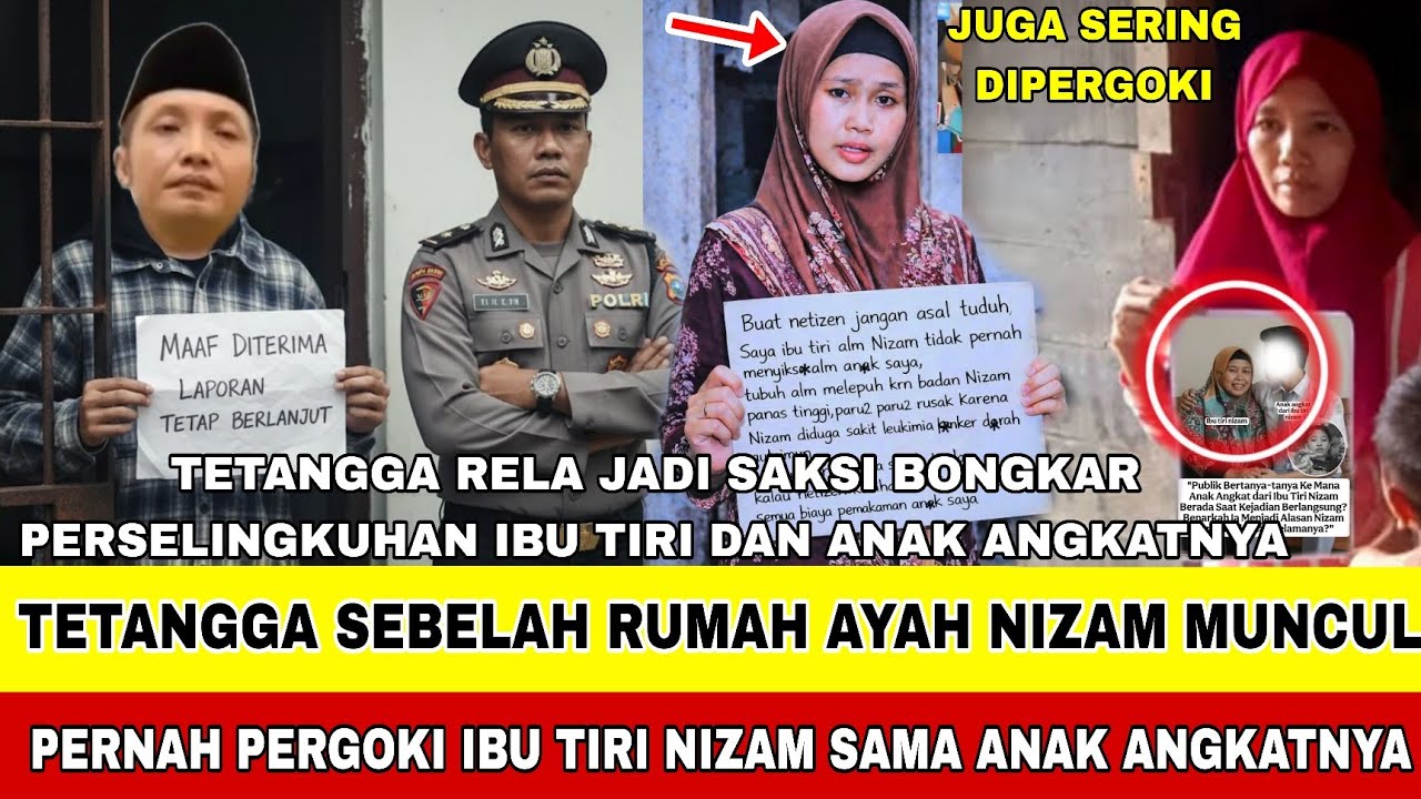 SAKSI BARU!! TETANGGA SEBELAH RUMAH PERNAH PERGOKI IBU TIRI DAN ANAK ANGKAT !! NIZAM PEGANG KARTU AS