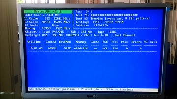 RAM MEMORY TEST WITH Memtest86