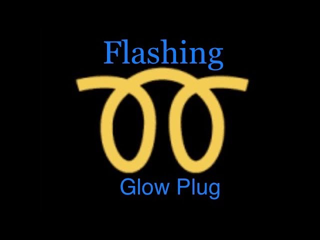 Flashing Glow Plug Meaning Not What You