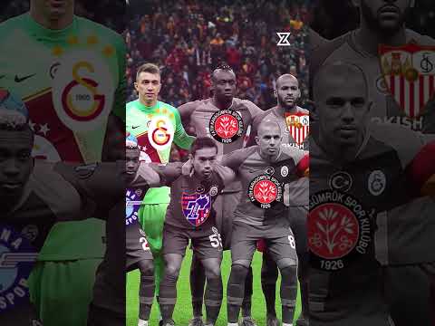Galatasaray'ın en son şampiyon olan kadrosu şu an nerede? #shorts