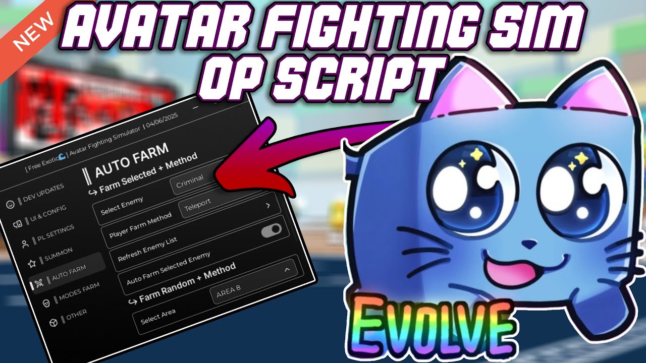 [Free Exotic🌊] Avatar Fighting Simulator Script (2025) PASTEBIN - Auto ...
