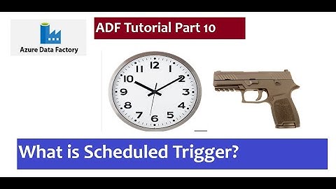 schedule trigger in azure data factory | Azure Data Factory Tutorial | ADF tutorial part 11