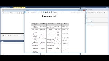 Create RDLC Report using Stored Procedure in C#
