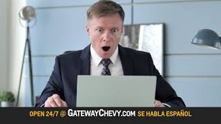 It's The Final Days of Below Employee Pricing @ Gateway Chevrolet!