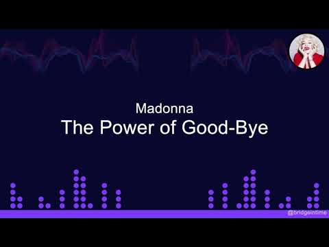 Madonna - The Power of Good-Bye (Lyrics)