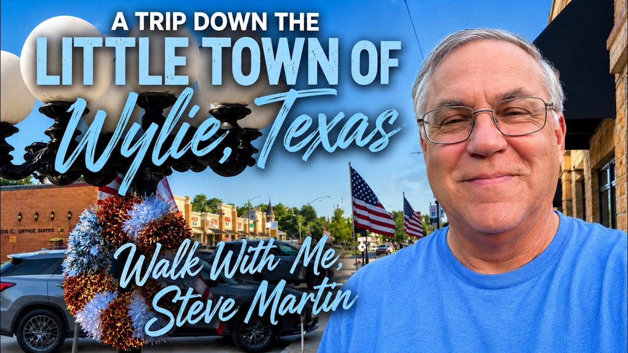 Wylie, Texas! Just had to get a video of this small town. Reminds me of Pineville, NC where we live.