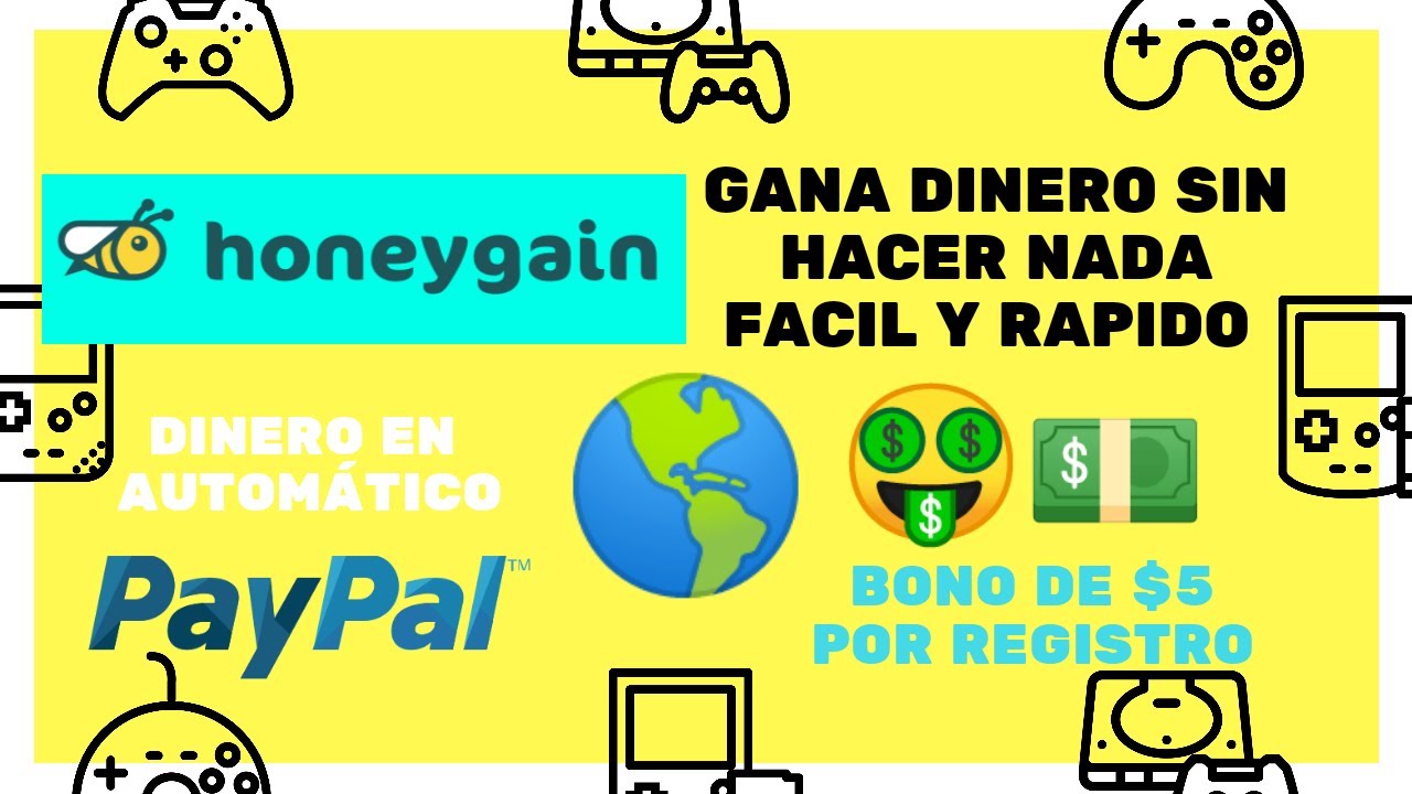 GANA DINERO SIN HACER NADA con ESTA APP 20 USD FACIL dinero A PAYPAL 5 ...
