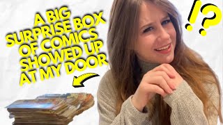 Decades Old Comic Books Just LEFT on my Porch?? | Surprise Mystery Box of Valuable Comics!