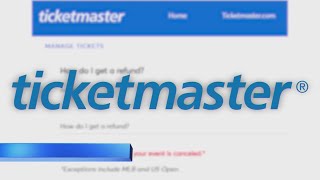 CONSUMER NEWS Ticketmaster Changing Coronavirus Verbage