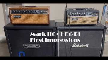 Mesa Boogie Mark IIC+ HRG RI First Impressions w/ Oscillation Test!