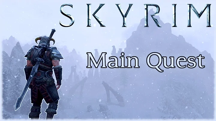 Skyrim - Longplay Main Quest Full Game Walkthrough [No Commentary] 4k