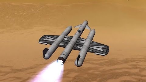 KSP: One engine to Duna SSTO