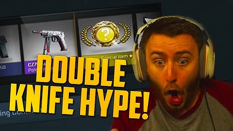 DOUBLE KNIFE HYPE?! (CS:GO Case Opening) $800 Opening Part 2