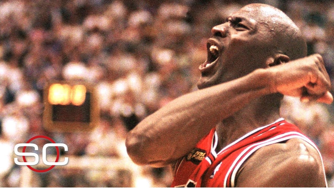 Michael Jordan S Crossover Move In 1998 Nba Finals Highlights Top 10 Playoff Moments Sportscenter Youtube