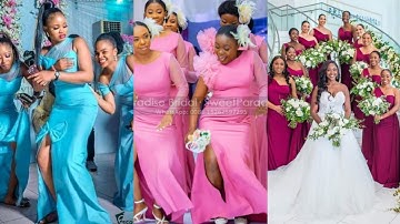 African Bridesmaids Dresses 2022|Latest Bridesmaid dresses