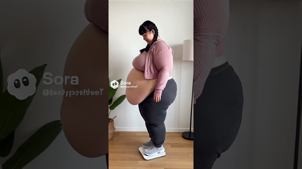 Fit Asian Girl Turns into SSBBW 