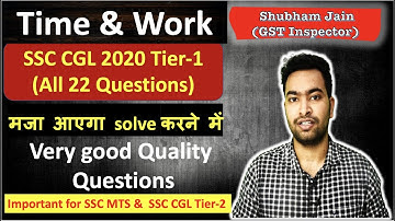 SSC CGL 2020 -21Tier 1 all 22 Questions| Must for SSC CGL 2020 Tier 2 & SSC MTS