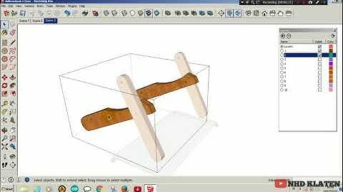 Adirondack Chair Animation In Sketchup