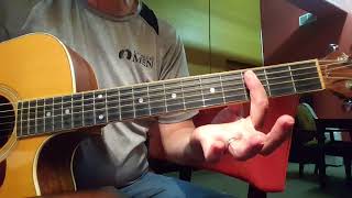 Because of Who You Are - 1st Verse in F