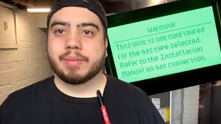 GAS TYPE CHECK ERROR | NAVIEN NPE240-A2/S2