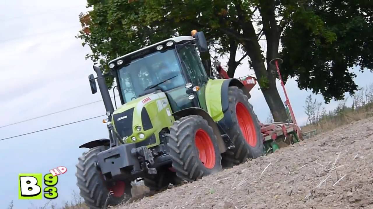 Siew pszenicy 2012, czyli Claas Arion 620 CIS i UG Focus T
