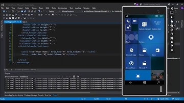 13-  Xamarin.Form|| Grid العرض الشبكي