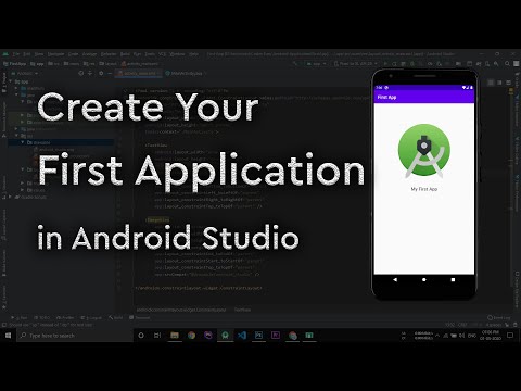 Creating First Application In Android Studio in 2022