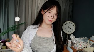 ASMR(Sub✔) 학교 보건실에서 잠들기3💊(상처치료 상황극) school nurse RP 3