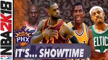 NBA 2K18 • LEGENDS & CREATED PLAYERS FANTASY DRAFT • MY LEAGUE