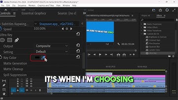 Fix Adobe Premiere Pro Eye dropper (color picker) not working 2025