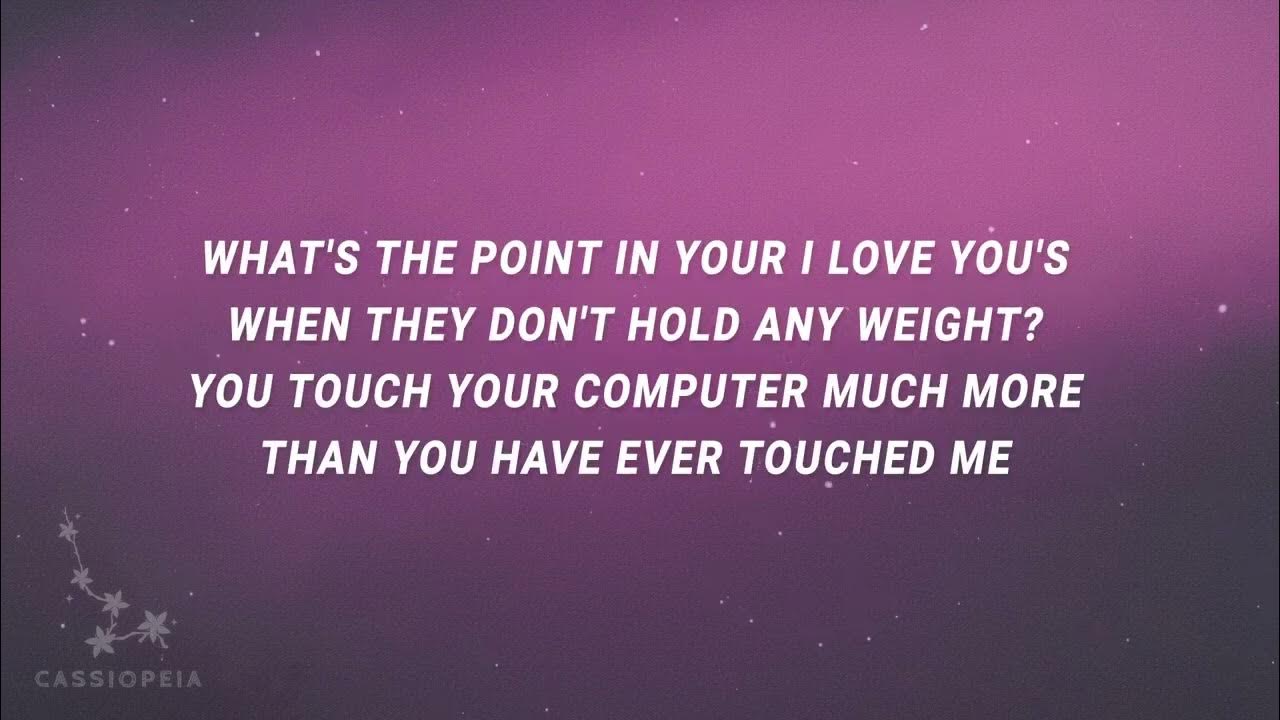 Melanie Martinez Notebook (Lyrics) YouTube