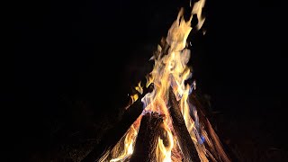 🔥  Fire 4K.  with Crackling Fire Sounds. Crackling