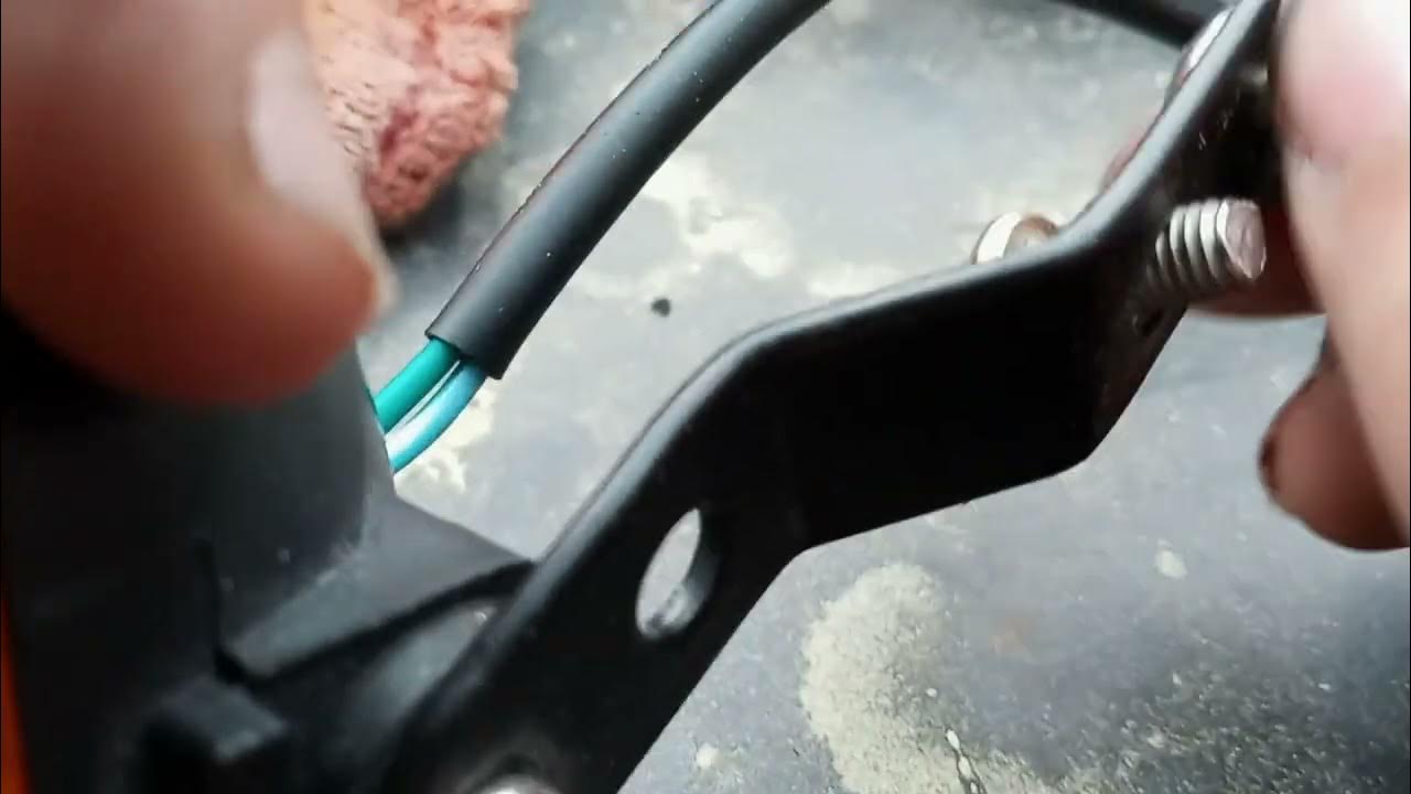 How to change rear turn signal lamps on your motorcycle YouTube