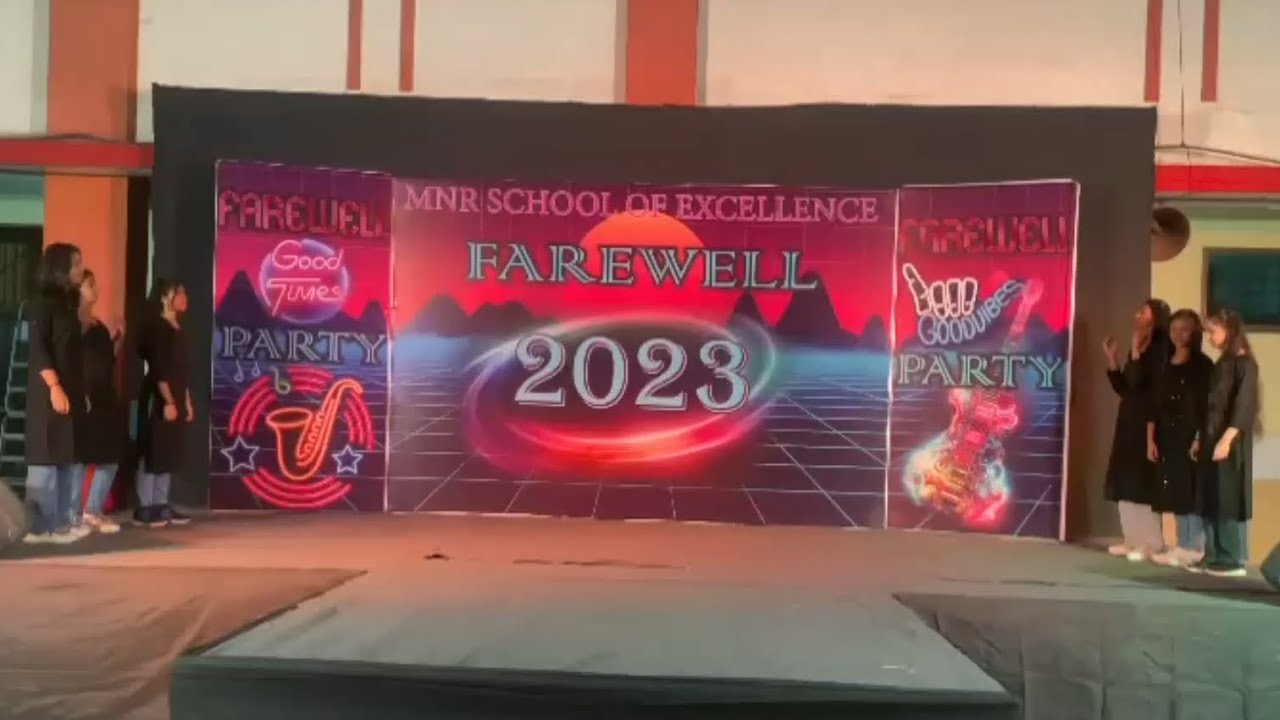 Farewell Dance Performance by 11th Std | Mnr School Of Excellence ...