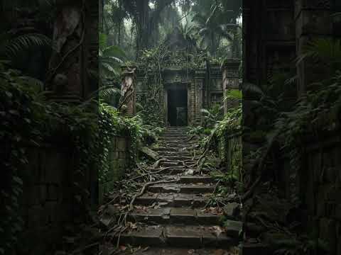 Ancient Forest Temple Hidden in the Jungle 🌿