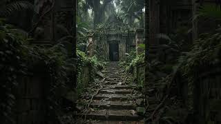 Ancient Forest Temple Hidden in the Jungle 🌿