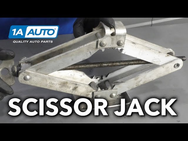 How to Use a Scissor Jack to Raise Your Car, Truck, or SUV 