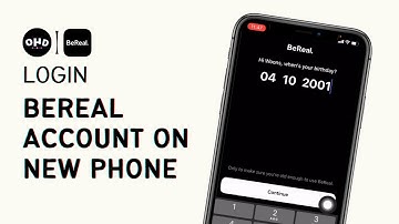 How to Login Into BeReal Account on New Phone 2023