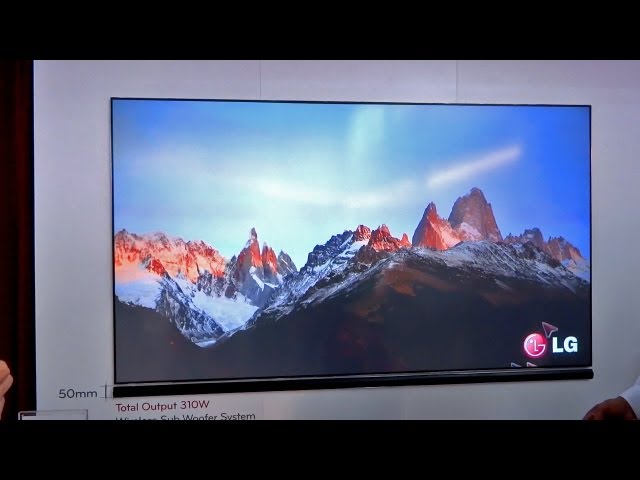 LG LED TV コンポネント Massive 100-inch Laser TV -- LG HECTO (CES 2013) - YouTube