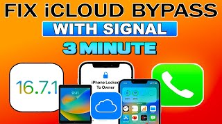 ?? (2023) Fix iCloud Bypass on iPhone/iPad Activation Lock iOS 16.7.2/15.8 with Signal/Sim/Network