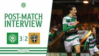 Post-Match Brett Mcgavin Sutton United