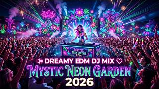 🔊 Festival EDM 🌺 Mystic Neon Garden 2026 💖 Dreamy EDM DJ Mix