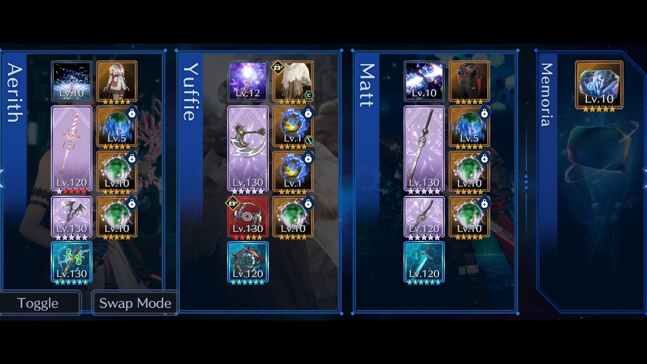 [FF7EC] Trial of the Summons (Fury) - Bahamut SIN Lightning (Aerith/Yuffie/Matt)