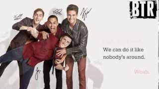 Video thumbnail of "Big Time Rush-Like Nobody's Around Full Song [Lyrics]"