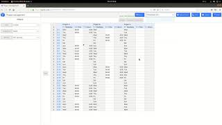 Egeria Spreadsheets: Project management example