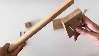 Step-by-Step Baby Mobile Arm Setup (Wooden)